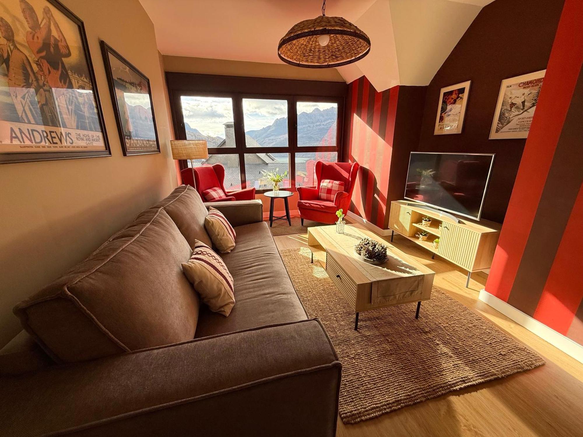 Apartamento Vistas Pena Telera Con Wifi Panticosa Bagian luar foto